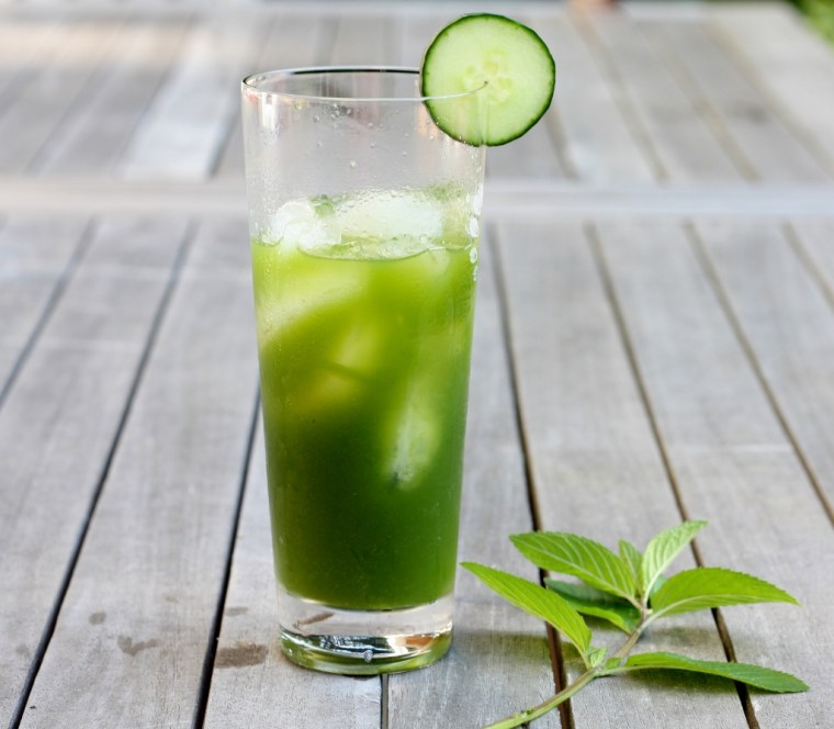 Cucumber Mint Tequilla Cooler