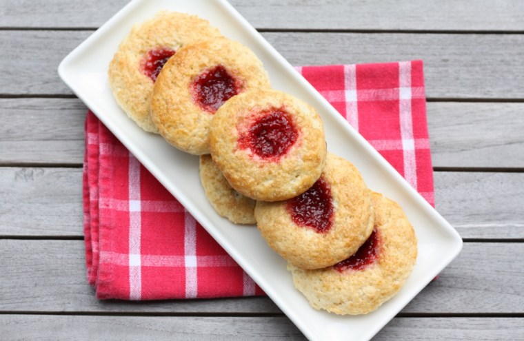 Strawberry Jam Biscuits 2