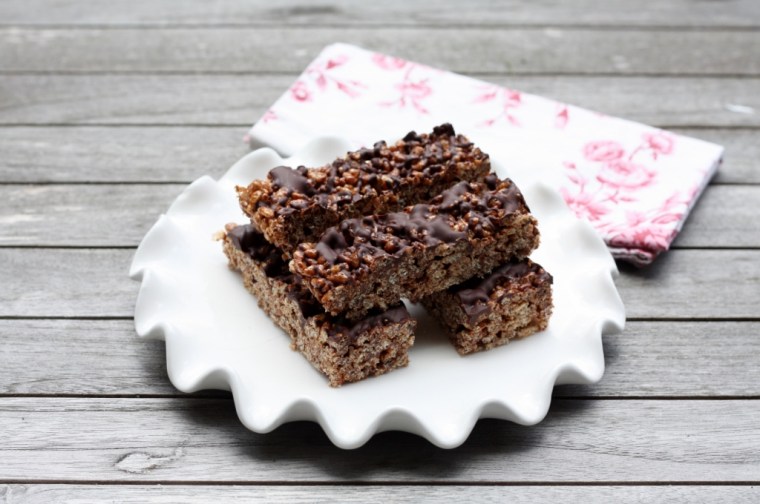 Chocolate-Espresso Rice Krispie Bars