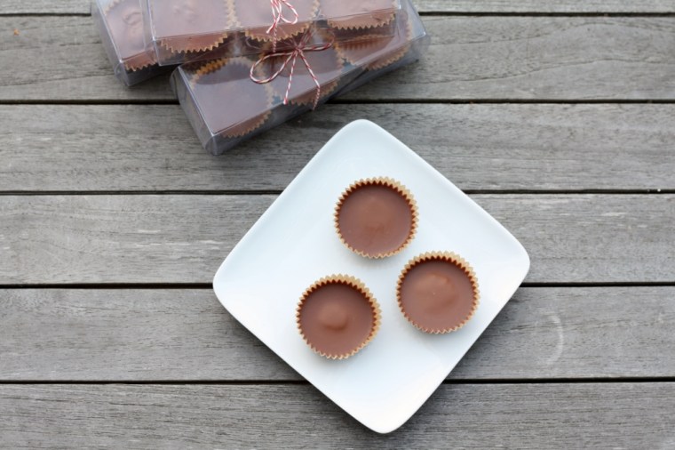Milk Chocolate and Almond Butter Cups 2