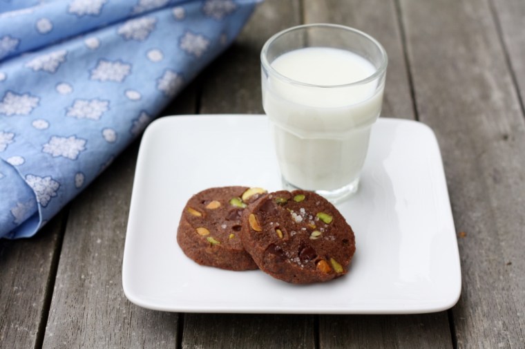 Chocolate-Pistachio Sables