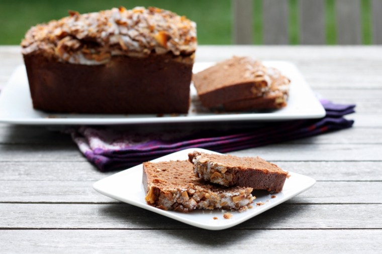 Chocolate Coconut Pound Cake 2