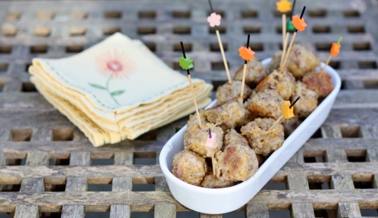 Cheesy Sausage Balls