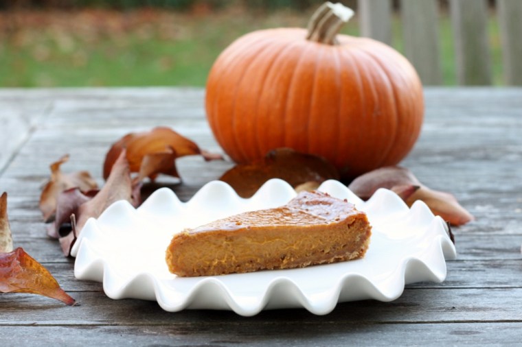 Pumpkin Caramel Tart