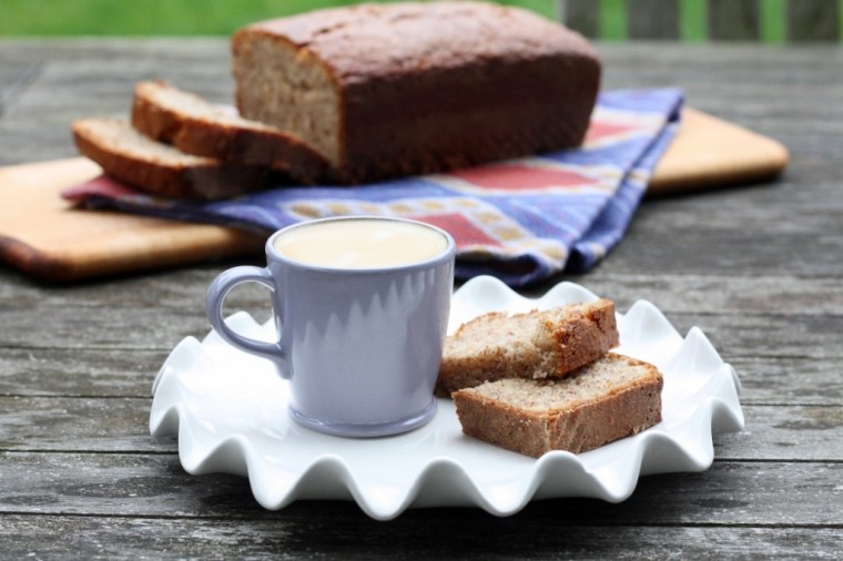 Almond Butter Banana Bread  First Look, Then Cook